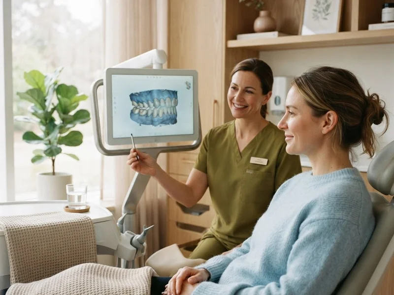 Side-by-side comparison of 2D dental X-ray and 3D CBCT rendering at Evergreen Endodontics