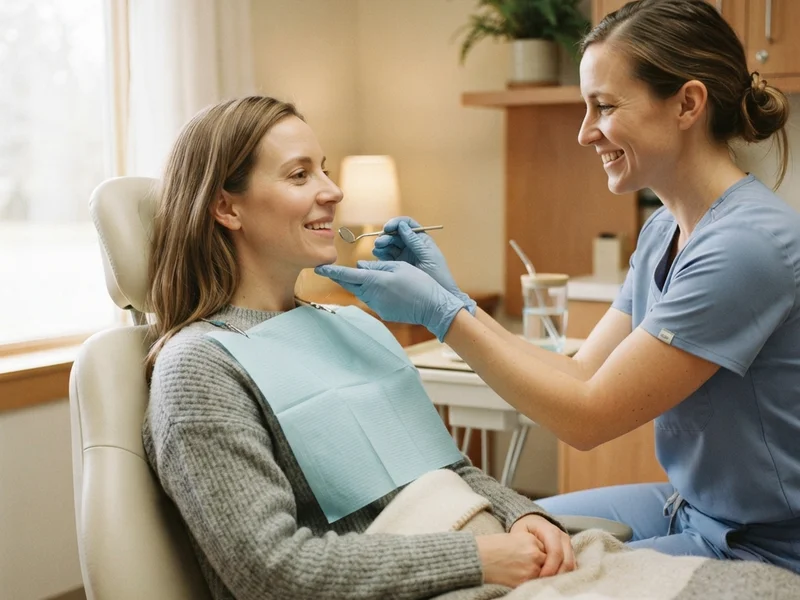 Close-up of dental diagnostic tools including a Tooth Sleuth bite test at Evergreen Endodontics